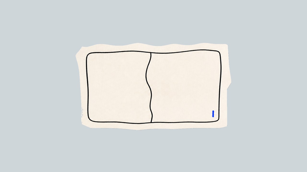 Hand-cut paper cover showing a responsibility split card for Incoterms planning.