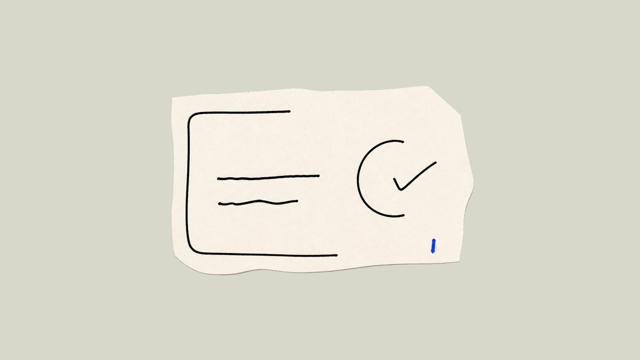 Hand-cut paper cover showing a product evidence card for tariff classification review.